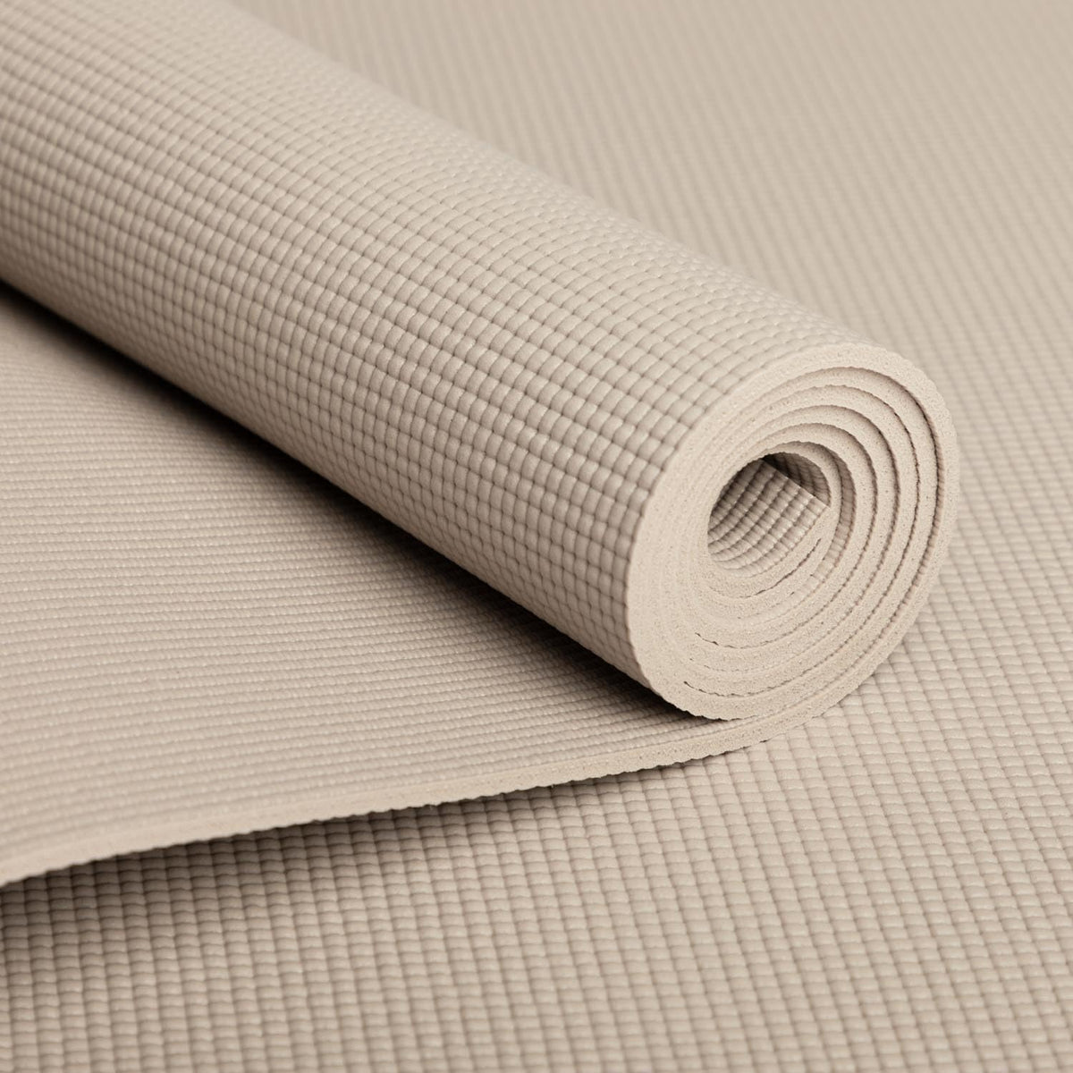 Tapis de Yoga Asana Bodynova - BEIGE | 183 x 60 cm – 4,5 mm