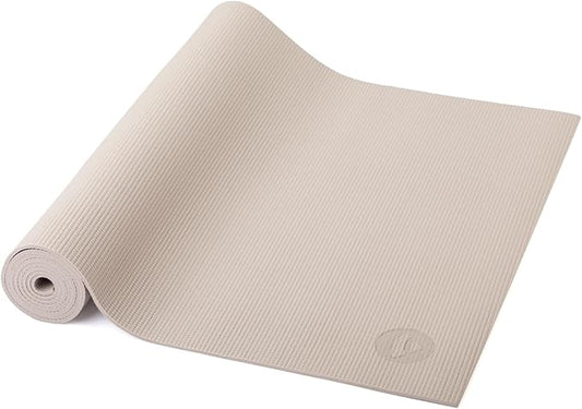 Tapis de Yoga Asana Bodynova - BEIGE | 183 x 60 cm – 4,5 mm