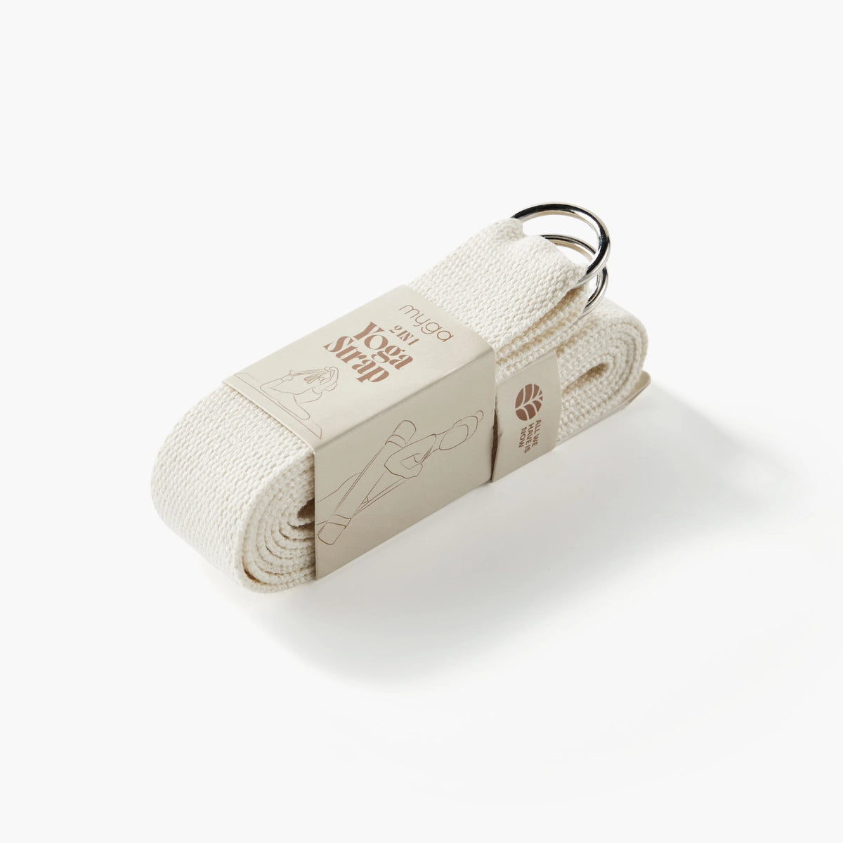 Sangle de Yoga Myga 2-en-1 | Écru