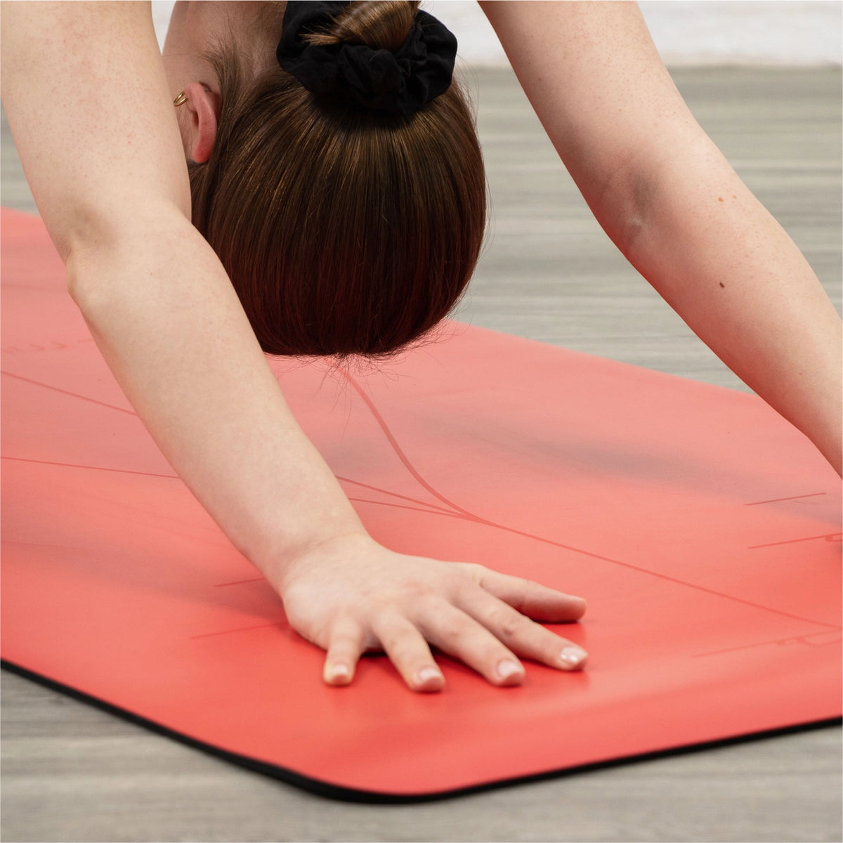 Tapis de Yoga Alignement Myga Noir | 205 x 70 cm – 6 mm